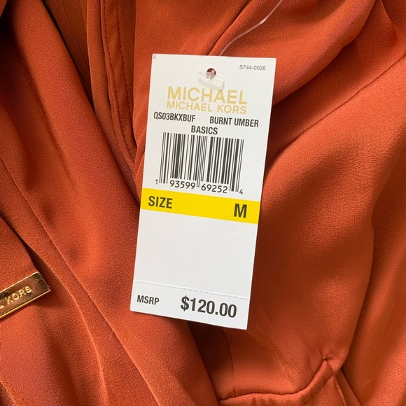 Michael Kors burnt umber belted pants size M. - Picture 13 of 13